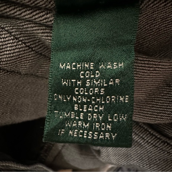 Ralph Lauren Jeans Women Size 4 Gray Denim Bootcut Cotton Blend EUC - Picture 9 of 14